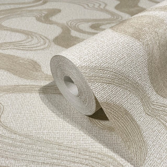 Marburg Vliestapete Kumano 6 Beige mit modernem geometrischem Design aus Nonwoven - Bild 1