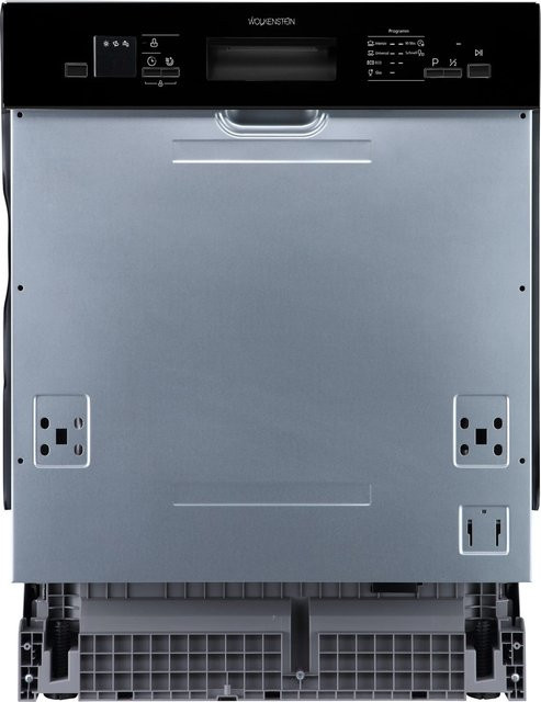 Wolkenstein Geschirrspüler WGSP14-6DTI teilintegriert Silber, 60 cm, 14 Gedecke - Bild 1
