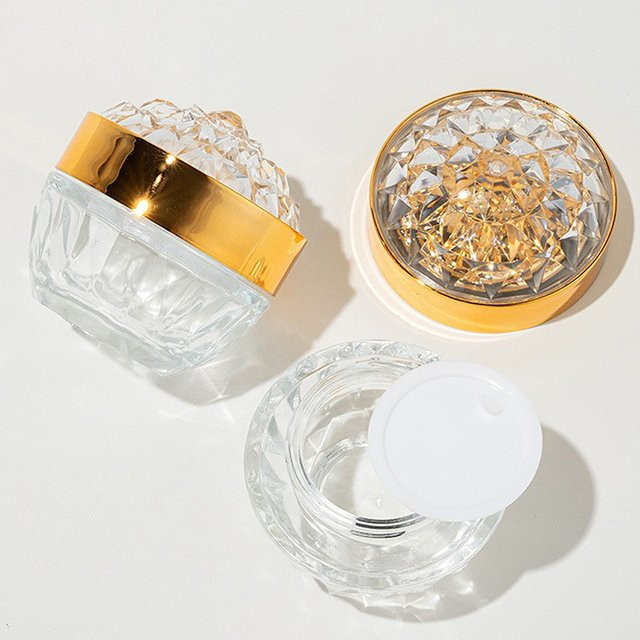 HNKMP Gesichtscremetiegel, 50 g, Glas - Bild 1