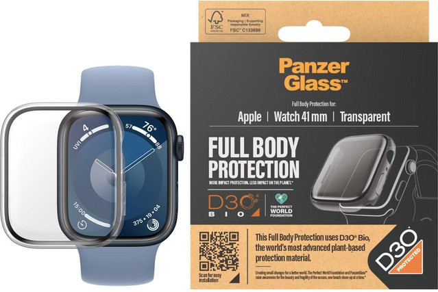 Full Body Watch 9, 41 mm, transparent, Unisex - Bild 1