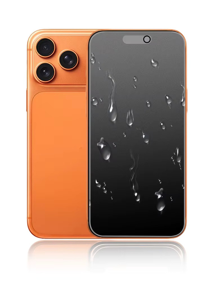 NNBILI 3er-Set Mattierte Anti-Spy Blickschutzfolie für iPhone 17 16 15 14 Pro Max mit klarer Bildqualität - Bild 6