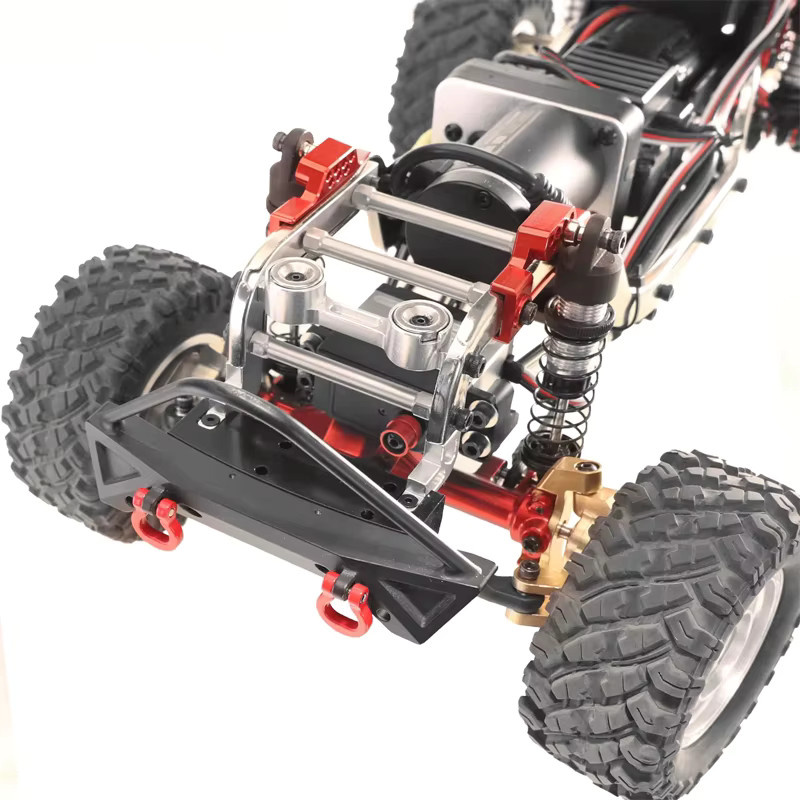 MJX Hyper GO 1/12 RC Auto, Metall-Upgrade-Teile, Antriebswellen, Chassis-Befestigungsstange, Vorder- und Hinterachsgehäuse, Getriebe - Bild 2