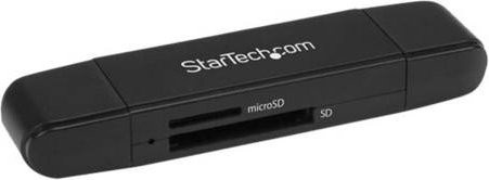StarTech.com USB 3.0 Kartenleser für SD, MicroSD, MMC, SDHC und SDXC in Schwarz - Bild 1