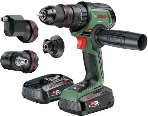 Bosch AdvancedImpact 18V-80 QuickSnap Akku-Schlagbohrmaschine in Grün mit 2,5 Ah Akkus - Bild 1