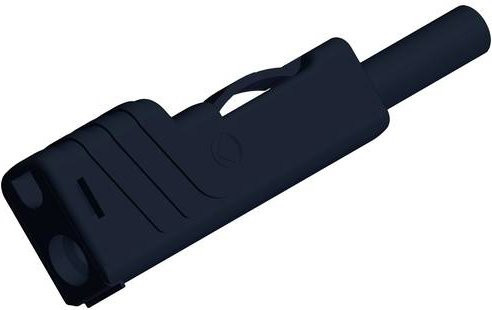 Hirschmann Test & Measurement SLS 200 Laborstecker, gerade, Stift-Ø: 4mm, Schwarz - Bild 1