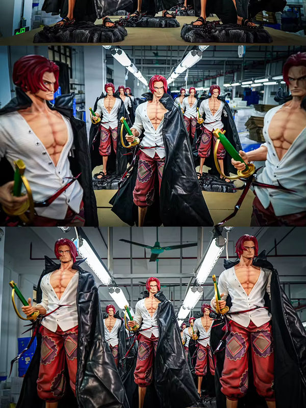 Bandai One Piece Anime Red Hair Shanks Figur in Rot und Mehrfarbig - Bild 5