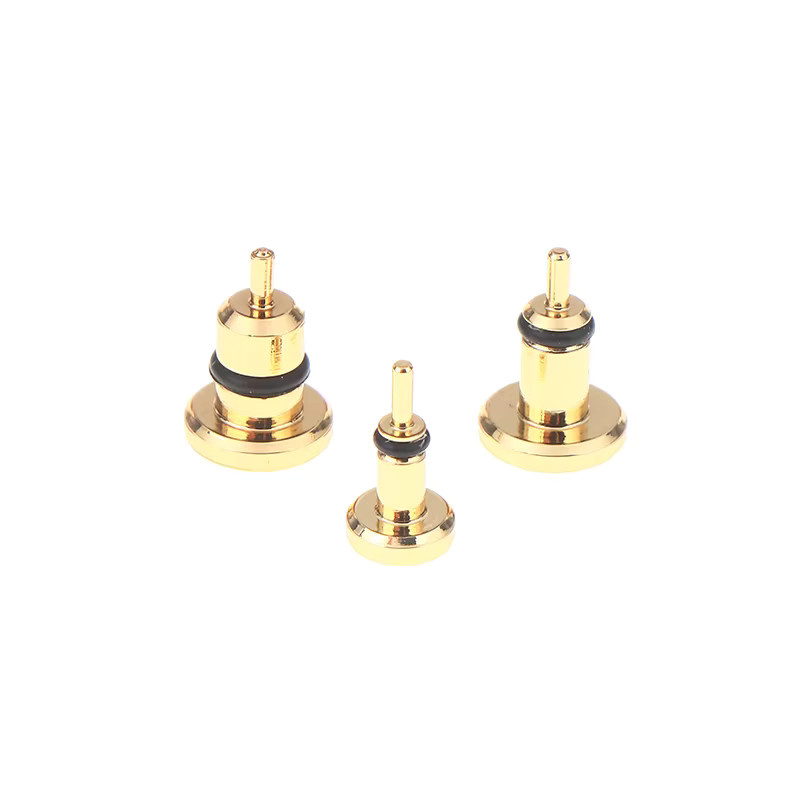 IRiver Premium-Staubschutzkappe aus vergoldetem Messing für 3,5 mm Jack Kopfhöreranschlüsse der SP3000-Serie in Gold - Bild 3