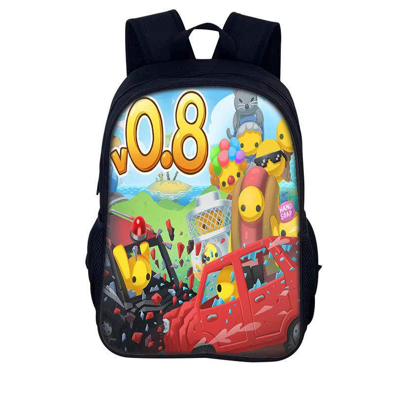 Bandai Wobbly Life Series Rucksack, Cartoon-Digitaldruck - Bild 2