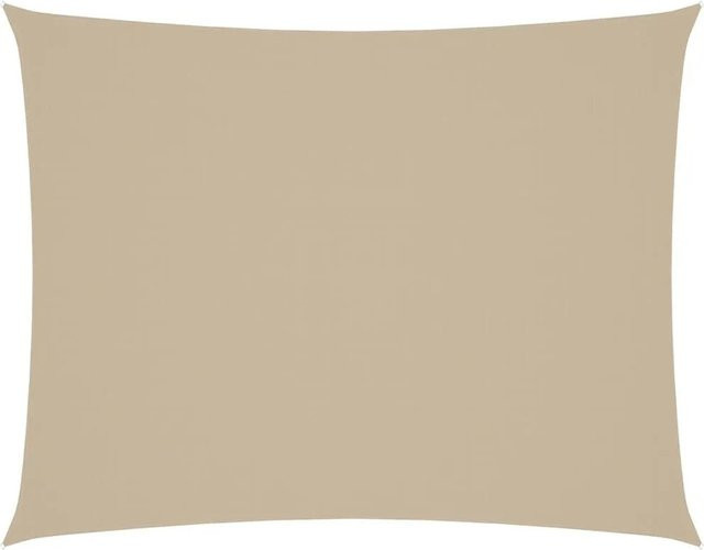 vidaXL Sonnensegel aus Oxford-Gewebe rechteckig, Farbe: Beige, B x T: 3 x 4,5 m - Bild 1