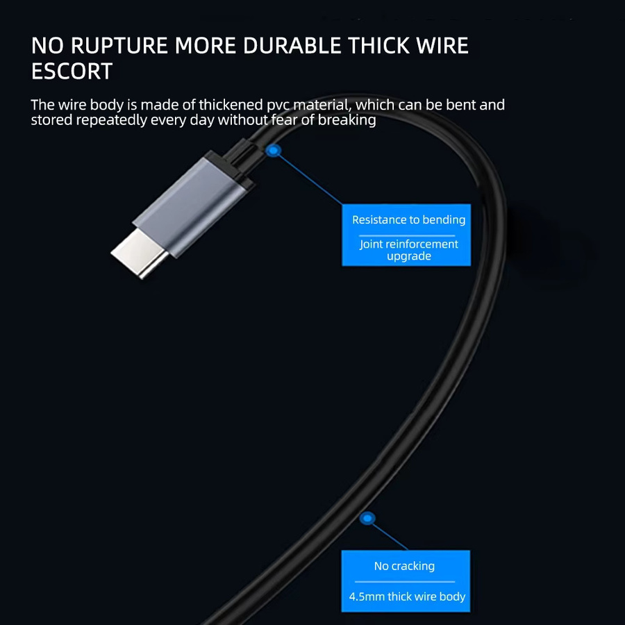 KEBIDUMEI 7-in-2 USB-C Dockingstation und USB 3.0 Hub mit 5Gbps, OTG Adapter für PC und Laptop, Farbe: Silber - Bild 6