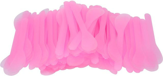 TOMTOP JMS Gesichtsmaske Spachtel, 100 Stück, Pink, Unisex - Bild 1