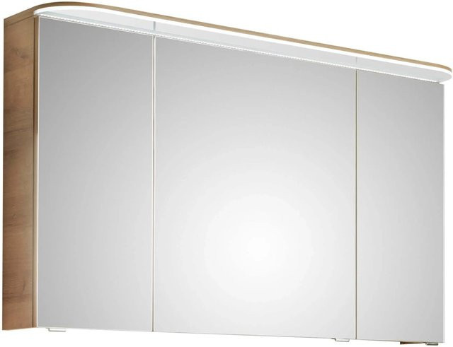 Pelipal Spiegelschrank Quantum 05 in Riviera Eiche mit Soft-Close-Türen, Breite: 120 cm - Bild 1