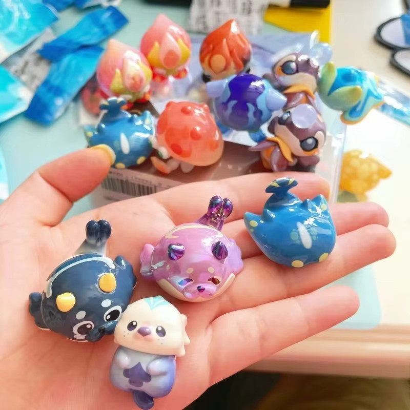 Mihoyo Genshin Impact Fontain Series Fantasy Creature Mini Blind Bag, Niedliche Figur, Einzelfigur - Bild 3