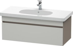 Duravit Waschtischunterschrank DuraStyle in Weiß, B/T/H: 100 x 45,3 x 39,8 cm, wandhängend mit 1 Auszug - Bild 1