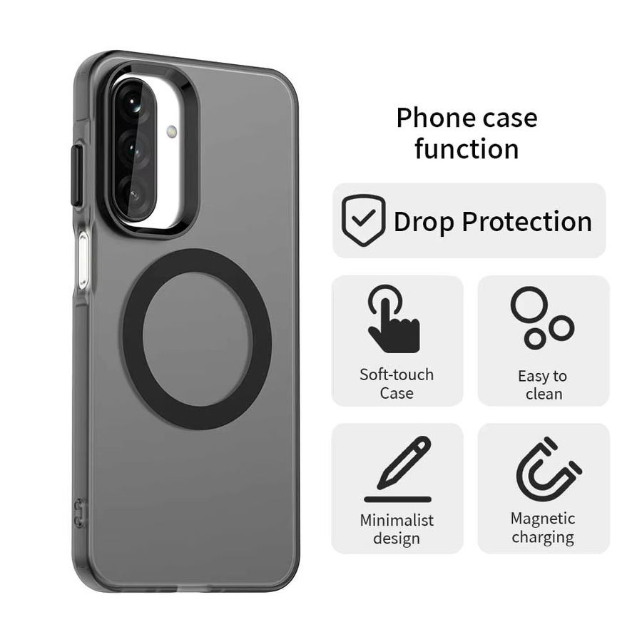 Transparentes Samsung Galaxy Handycase in Candy Farben für verschiedene Modelle wie A17 A07 A16 A06 A15 A55 A05S A05 A35 A25 A36 A56 A26 - Bild 3