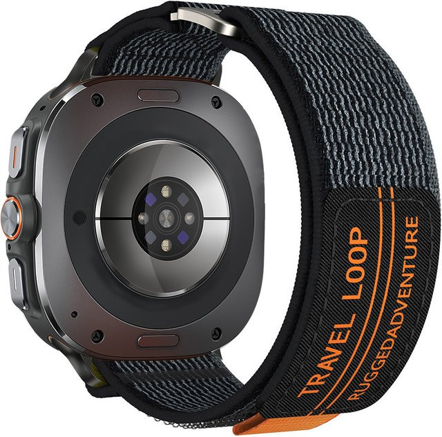 Samsung Uhrenarmband Nylon, 47mm, Schwarz, Unisex - Bild 1