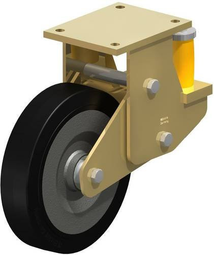Blickle BSFE-SE 250K Bockrolle gefedert in Anthrazit mit 250 mm Rad-Durchmesser und 850 kg Tragfähigkeit - Bild 1