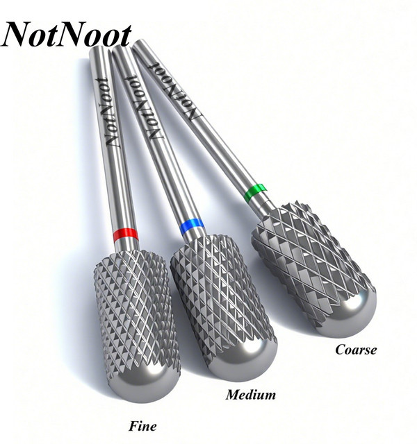 NotNoot Sicherheits-Nagelbohrer, Hartmetall-Bits, 3/32 Zoll, für Hände und Füße - Bild 1