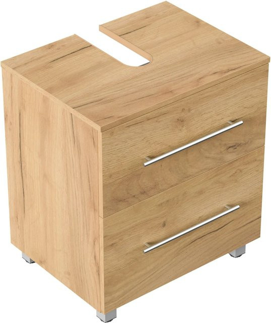 Posseik Mondial Universal Unterbau auf Standfüßen in Eiche Gold, Breite: 55 cm - Bild 1