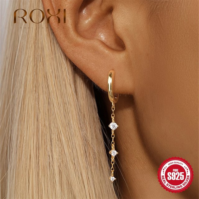 ROXI Ohrringe 925 Silber, Zirkonia, Damen - Bild 1