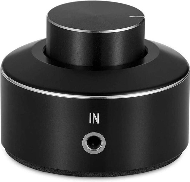FX-AUDIO M1 Mini Aktiver Lautstärkeregler mit 3,5-mm-Klinkenanschluss in Schwarz - Bild 1