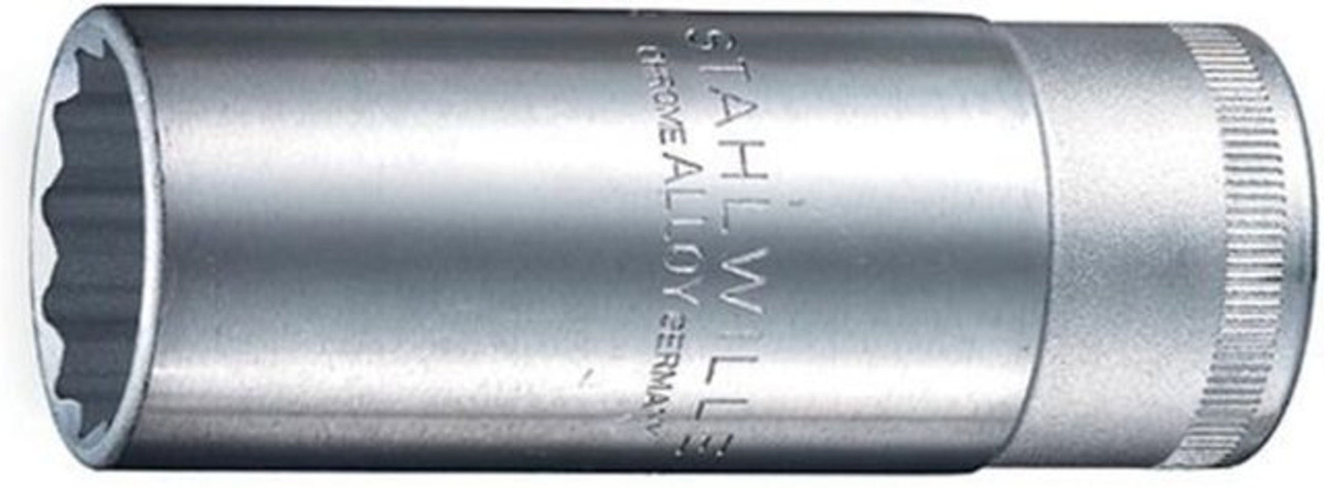 Stahlwille Steckschlüsseleinsatz 1/2" 7/16" SW.1 in Silber - Bild 2