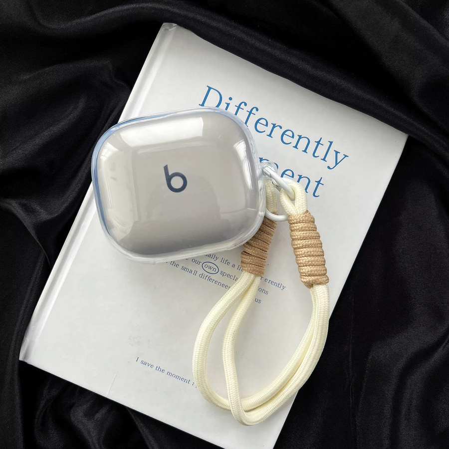 Schutzhülle für Beats Powerbeats Pro 2 Kopfhörer, transparent, abnehmbar, aus hochwertigem TPU Softshell - Bild 3
