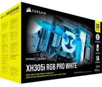 Corsair Hydro X Series iCUE XH305i RGB PRO AIO Wasserkühlung in Weiß - Bild 1
