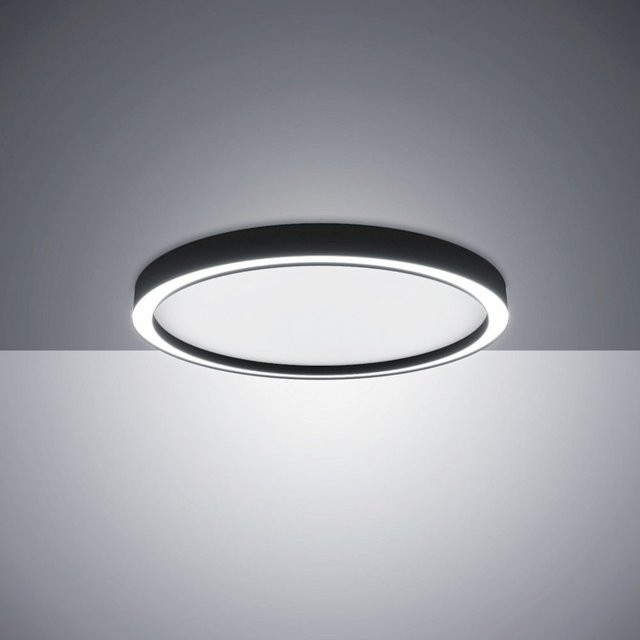 TeamItalia Bellai Home Plafone 58 LED-Deckenleuchte in Schwarz mit warmweißem Licht (2700K) - Bild 1