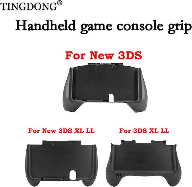 Ergonomischer Handgriff für Nintendo 3DS, New 3DS, New 3DS XL und LL in Schwarz - Bild 1