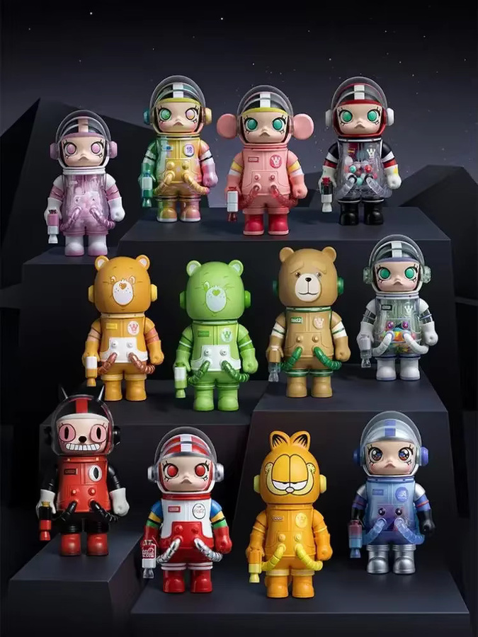 POP MART MEGA SPACE MOLLY 100 % Serie 3, Mystery Box, Anime Figur - Bild 5