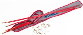Katimex Schubstangen Profi-Set in Rot mit Zubehör und Tasche - Bild 1