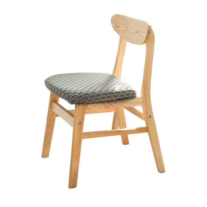 Yiran Furniture Universeller elastischer Stuhlbezug aus Jacquard-Samt und Wind-Taffeta für Esszimmerstühle und Hocker, Breite: 40 cm - Bild 3