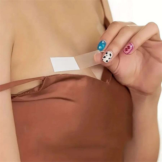 36 Stück Transparentes Doppelseitiges Klebeband für Kleidung und Körper, Stark Haftend für Alle Hauttöne und Stoffe - Bild 1