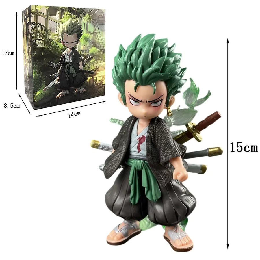 Bandai One Piece Roronoa Zoro Actionfigur, Einzelfigur, Kunststoff, Bunt / Mehrfarbig - Bild 2