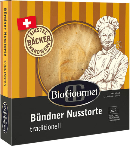BioGourmet Bündner Nusstorte 300 g - Bild 1