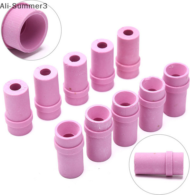 10 Stück Keramik Sandstrahldüsen in Pink für pneumatische Sandstrahler und Luftstrahlwerkzeuge - Bild 1