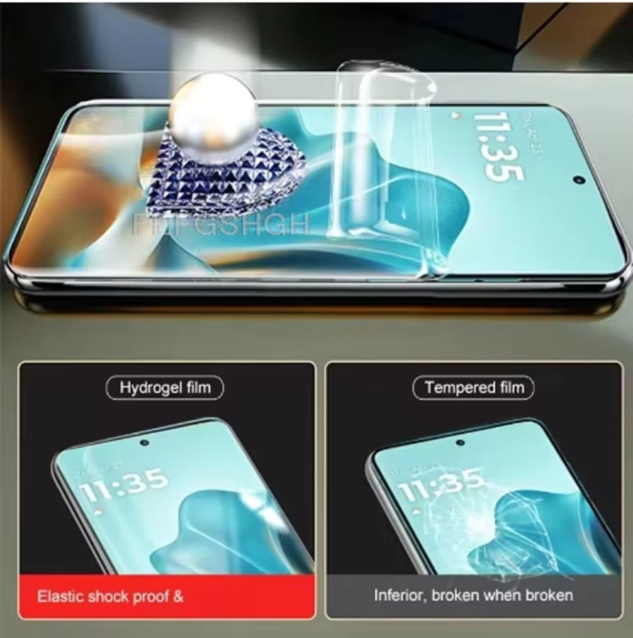 3er-Set vollhydraulische Hydrogel-Displayschutzfolie für FiiO Snowsky Echo Nano, transparent - Bild 3