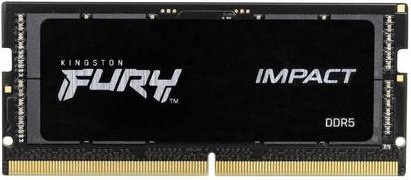 Kingston FURY Impact DDR5 SO-DIMM Arbeitsspeicher Modul, 16 GB, 6400 MHz, Schwarz, KF564S38IB-16 - Bild 1