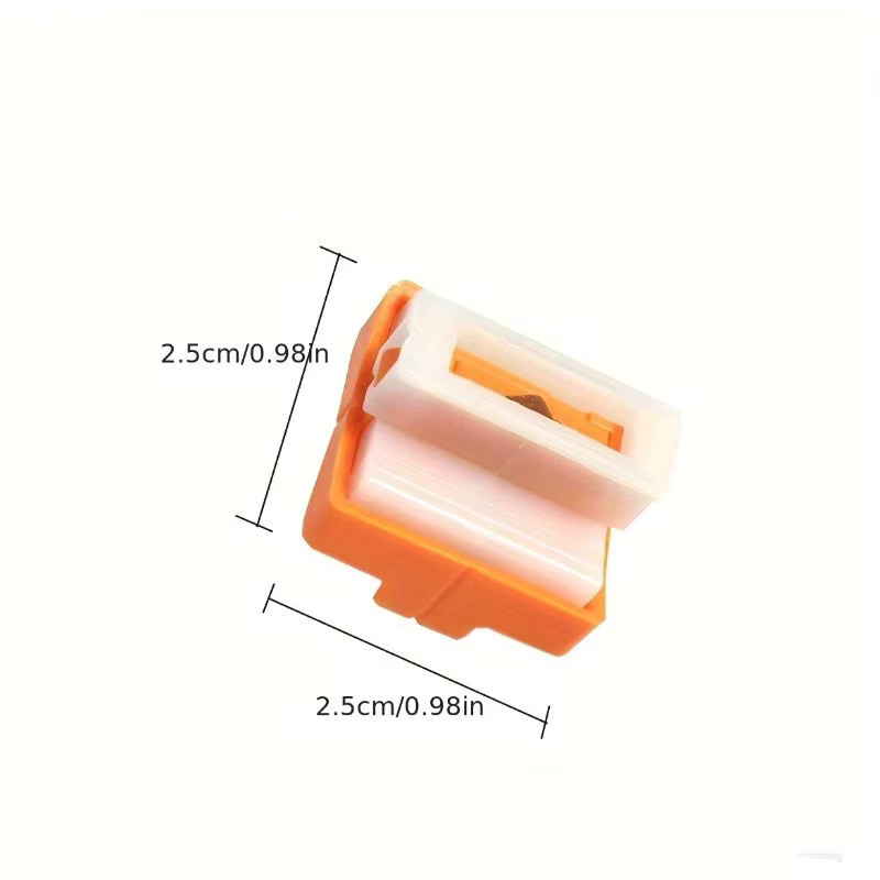 Ersatzklingen für Papierschneider in Schwarz, Weiß und Orange - Bild 1