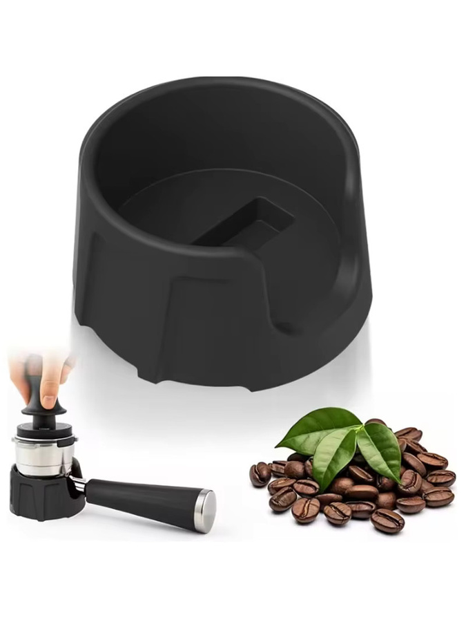 Ninja Silikon-Kaffeestampfer-Basis für Espresso ES601/ES701, Rutschfeste Tampingstation und Siebträgerhalter, Schwarz - Bild 7