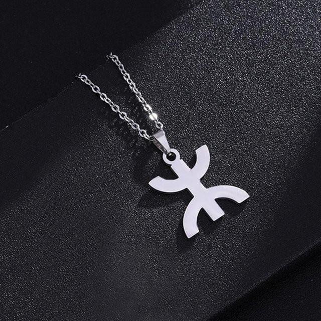 YIRAN Halskette, Berber Symbol, Damen, black - Bild 1
