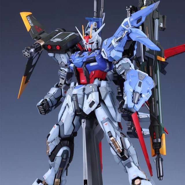 Bandai HG 1/144 Perfekter Angriffs-Bausatz Roboter, Actionfigur - Bild 1