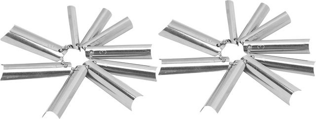 Koogeelife French Manicure Nagelrand Trimmer, 18 Stück, Gray - Bild 1