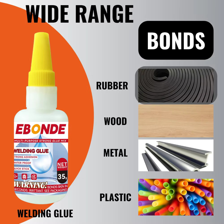 EBONDE Universal-Superkleber für Metall, Kunststoff und Keramik, hochfester Klebstoff für schnelle Verklebung, 35 g oder 50 g - Bild 5
