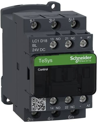 Schneider Electric Leistungsschütz LC1D18BL 18A 24VDC - Bild 1