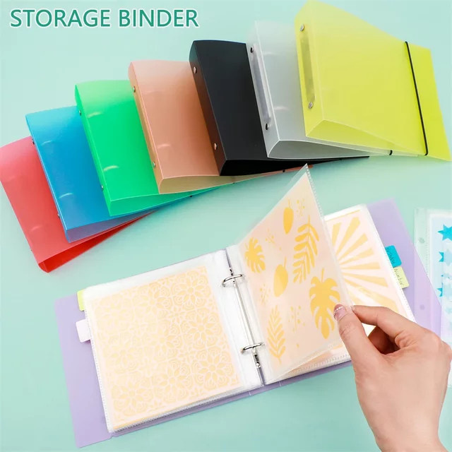 Transparente Keks-Schablone und Organizer für DIY Scrapbooking, Mehrfarbig, B/B/H: 15,2 x 15,2 x 15,2 cm - Bild 1