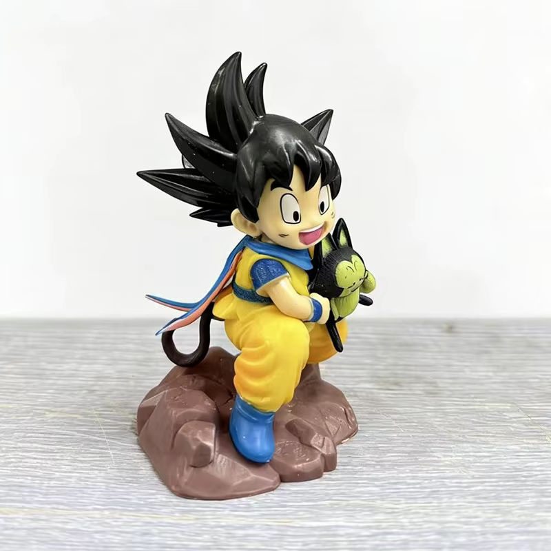 Bandai Dragon Ball Z Anime Figur Goku Sammelmodell aus Kunststoff, mehrfarbig, Höhe: 8,5 cm - Bild 5