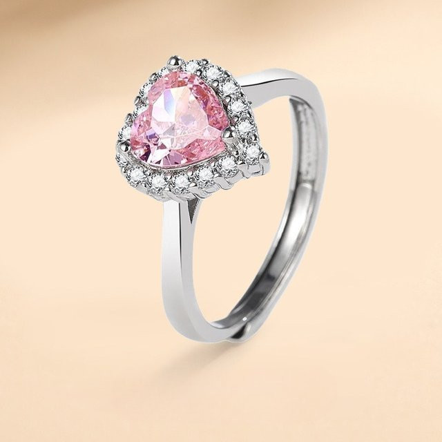 SAY Ring 925 Silber, Zirkonia, Emaille, Damen - Bild 1