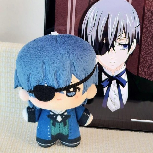 Yiran toy Black Butler Plüschpuppe Umhängetasche, ab 18 Jahre - Bild 1